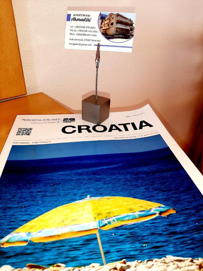 Apartments Akmadzic Макарска Екстериор снимка